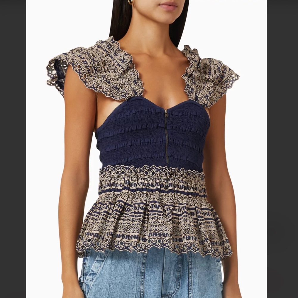 Sea New York Marley Peplum Top